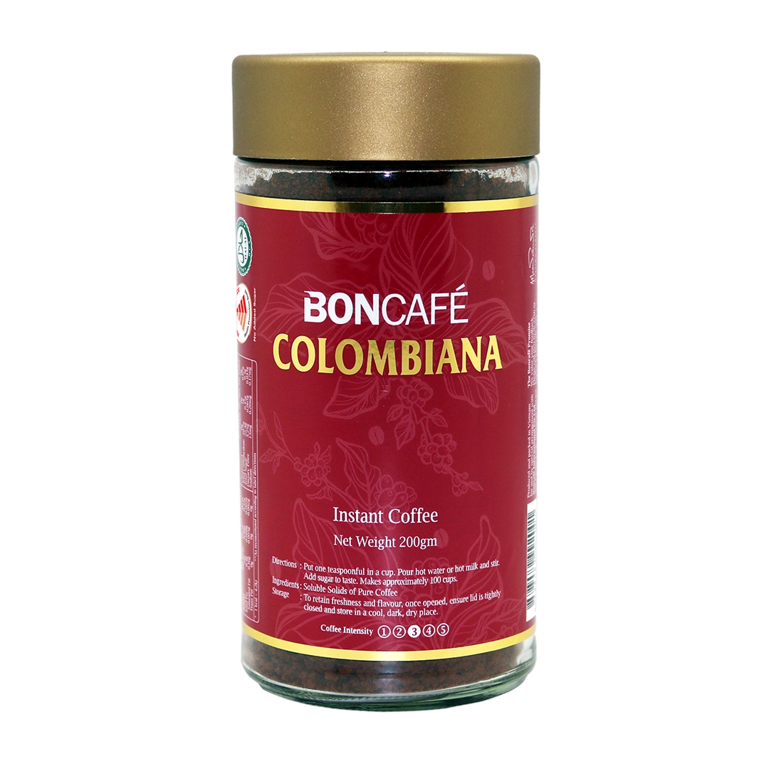 BONCAFE Colombiana Agglomerated Instant Gourmet Coffee